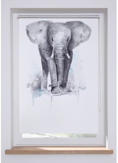 Store enrouleur occultant avec imprimé numérique éléphant, bpc living bonprix collection