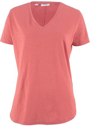 Damen V Ausschnitt Shirt Bluse
